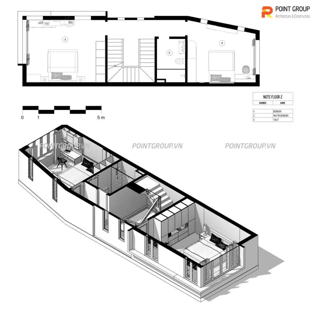 Thiết kế nhà chú Cấp