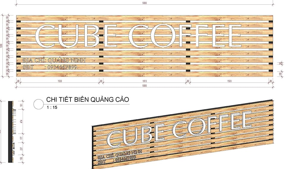 thiết kế quán cafe độc đáo - Cube cafe