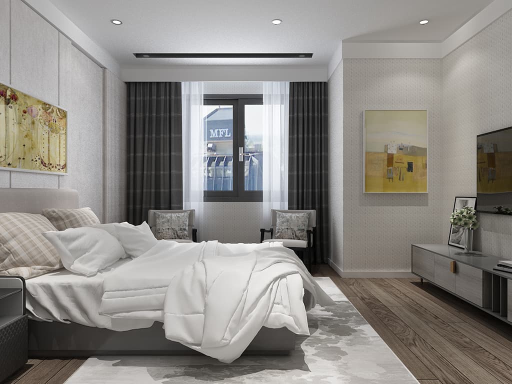 Thiết kế nội thất chung cư mini Moonlight