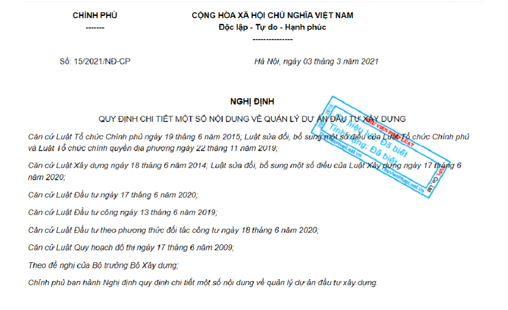 Công nghệ BIM được đưa vào Nghị định Chính phủ