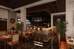 thiết kế nội thất cafe