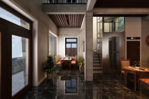 thiết kế nội thất cafe