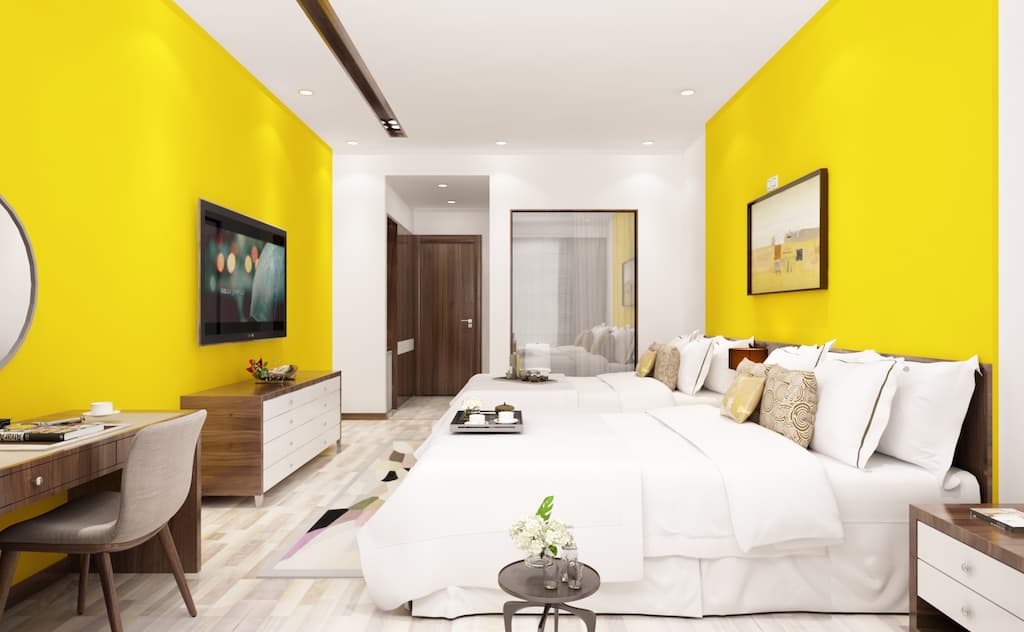 thiết kế nội thất khách sạn Tam Đảo