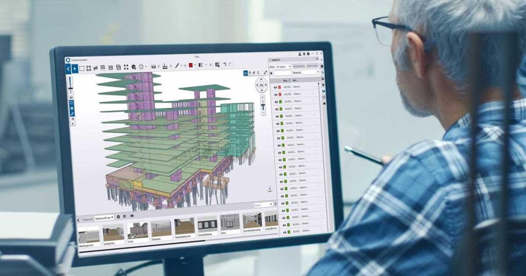 Điều phối thiết kế và xây dựng với Tekla