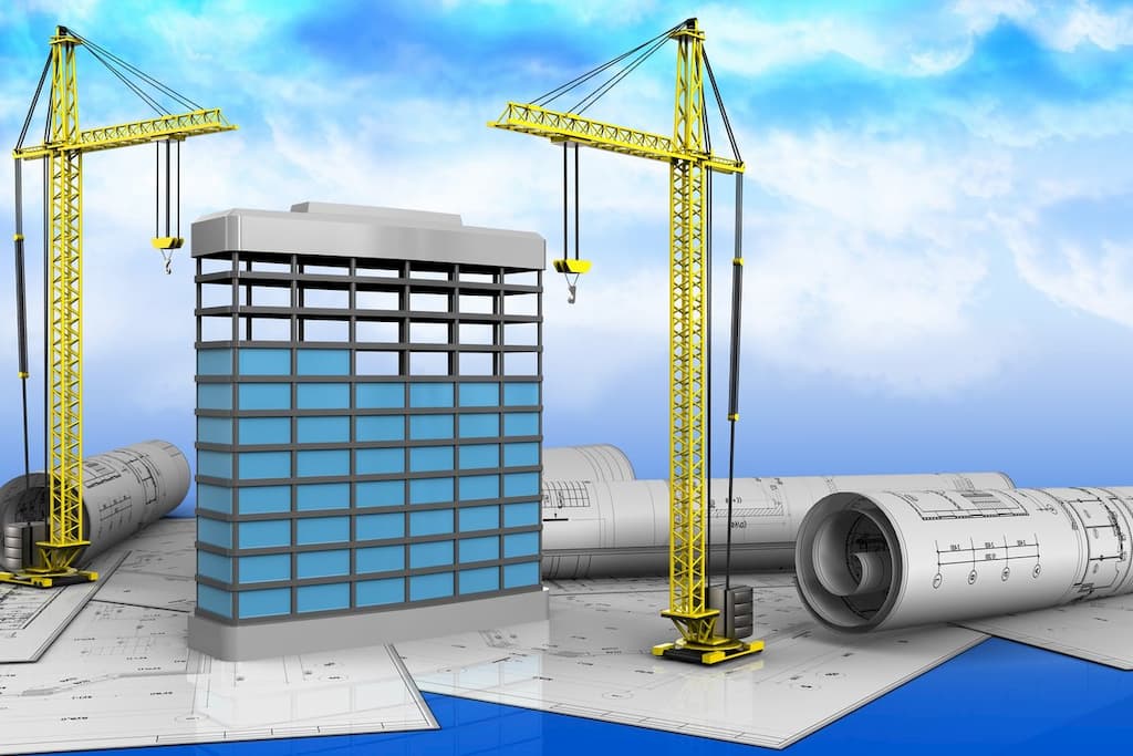 Sử dụng mô hình 3D xây dựng dự án